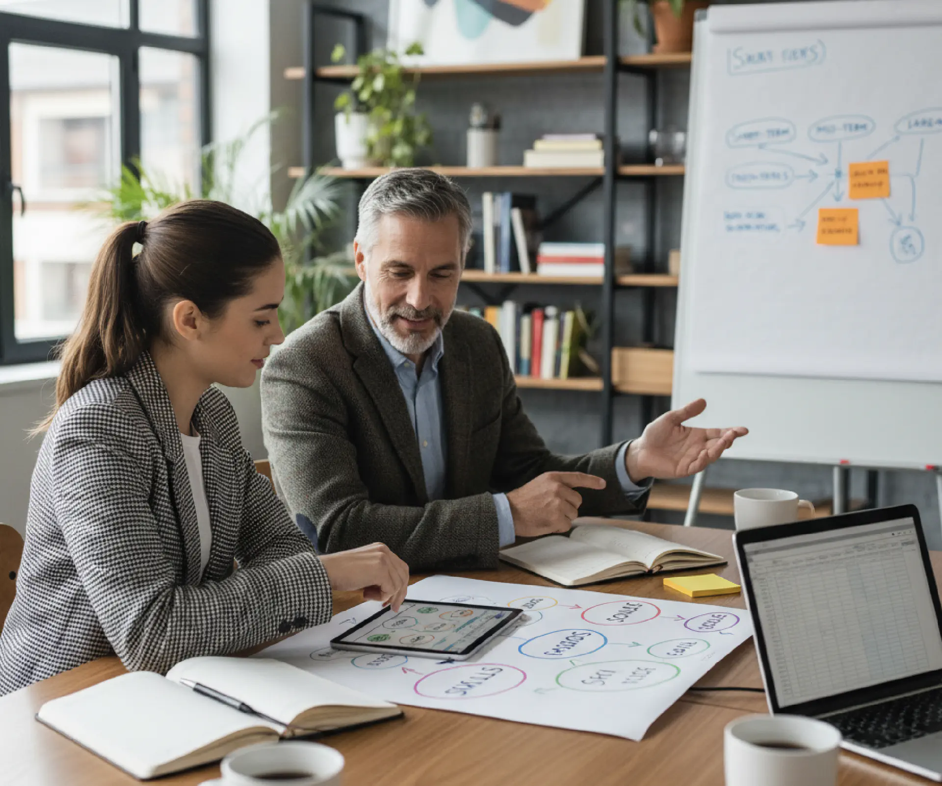 Sales person coaching